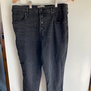 Everlane Skinny Jeans Black Ankle 33